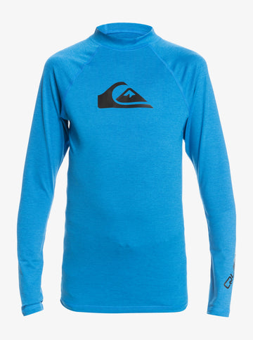 Lycra manches longues UPF 50 Quiksilver All Time - Blue