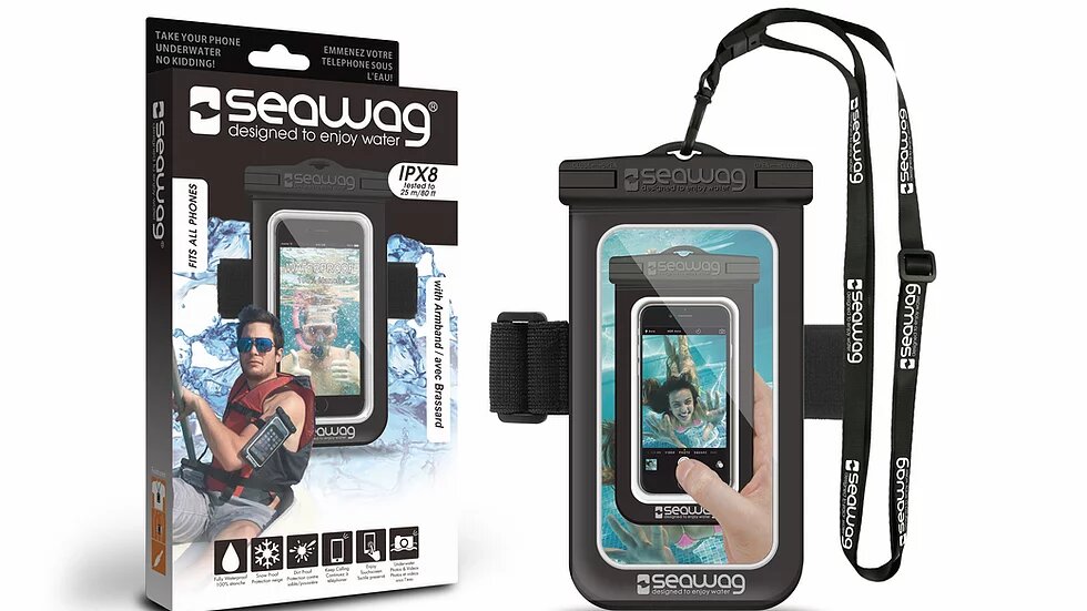 Pochette étanche pour smartphone SEAWAG.