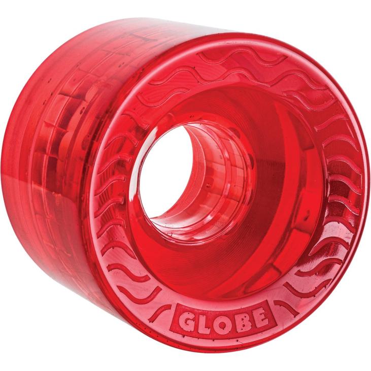 Roues Globe Retro Flex Cruiser 58mm - Clair/Rouge