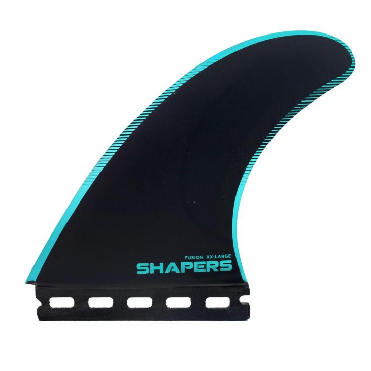 Dérives Shapers S7 Carbon Stealth Thruster Fin Set - Large