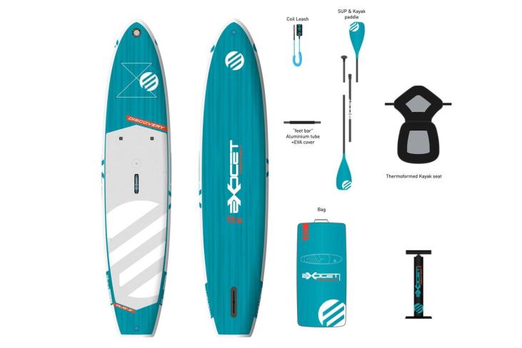 Paddle Exocet Discovery 11'6 Premium Pack