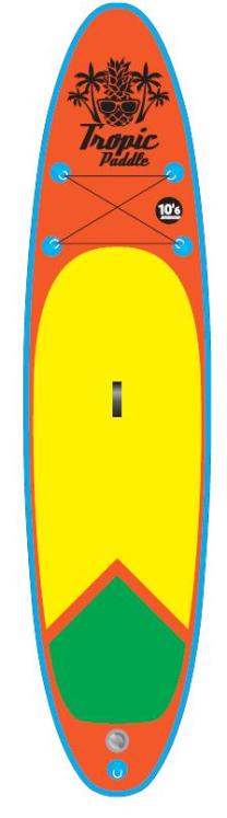 Paddle Surfpistols TROPIC 10'6