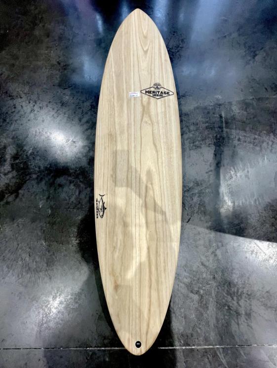 Planche de Surf Heritage SKEWER 6'6 TWIN PAULOWNIA