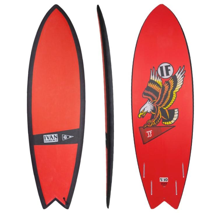 Planche de surf JJF PYZEL IVAN FLORENCE 5'6