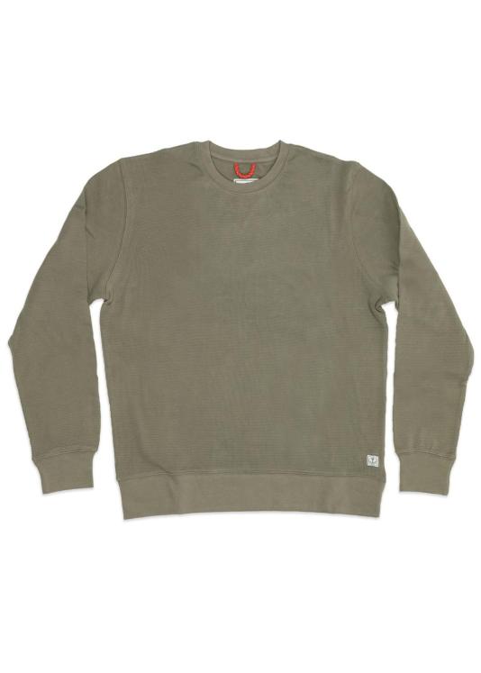 Pull Iron And Resin JEFFERSON SWEATER - Olive