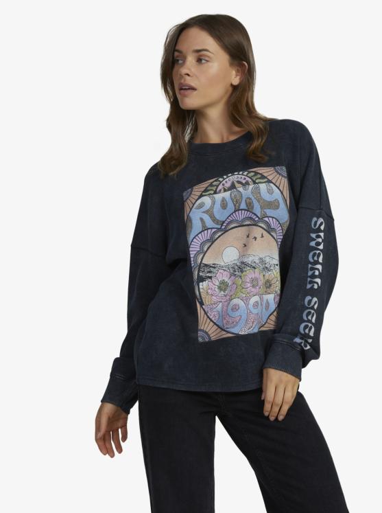 Sweatshirt ROXY East Side - Anthracite