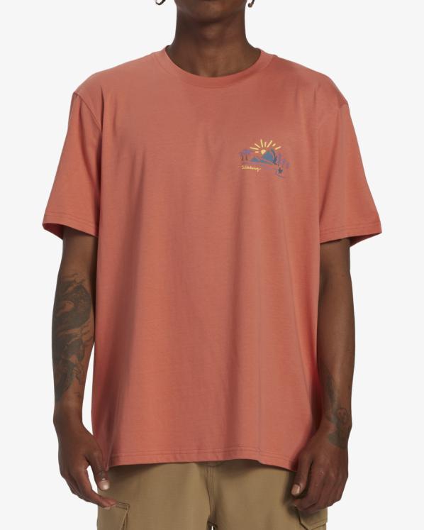 T-Shirt Billabong Panorama - Coral