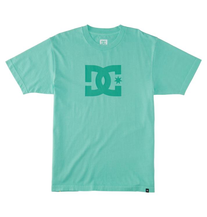 T-Shirt DC Shoes DC Star - Biscay Green Enzyme Wash