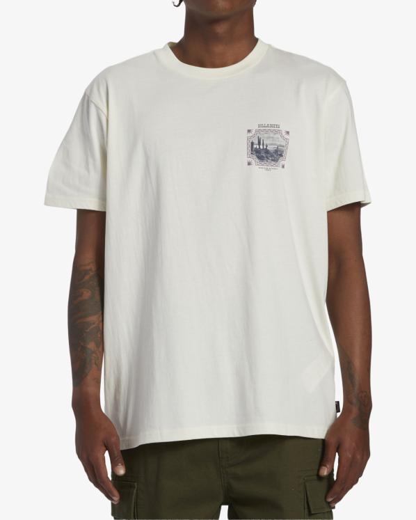T-shirt Billabong Crossed Up - Off White
