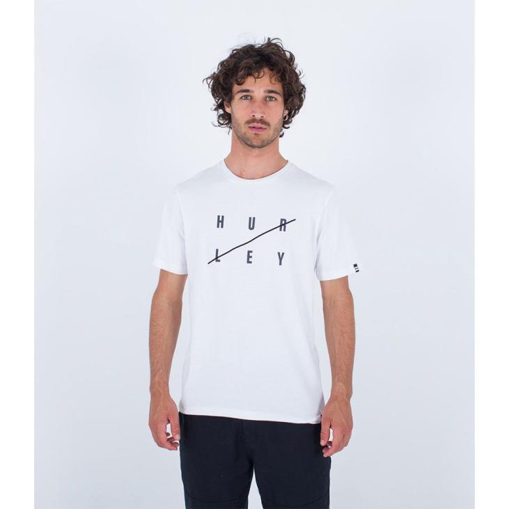 T-shirt Hurley Slash - White