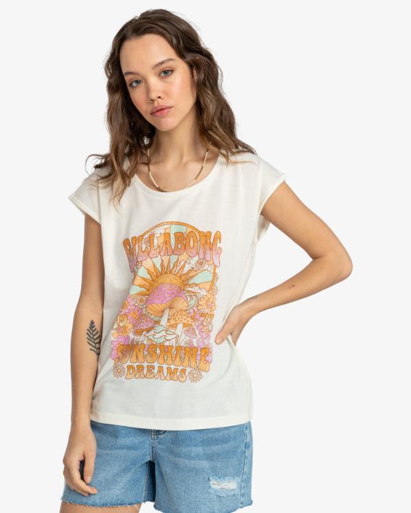 T-shirt à manches courtes Billabong ALL NIGHT - Salut Crystal