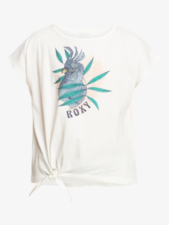 T-shirt manches courtes Roxy Pura Playa - SNOW WHITE