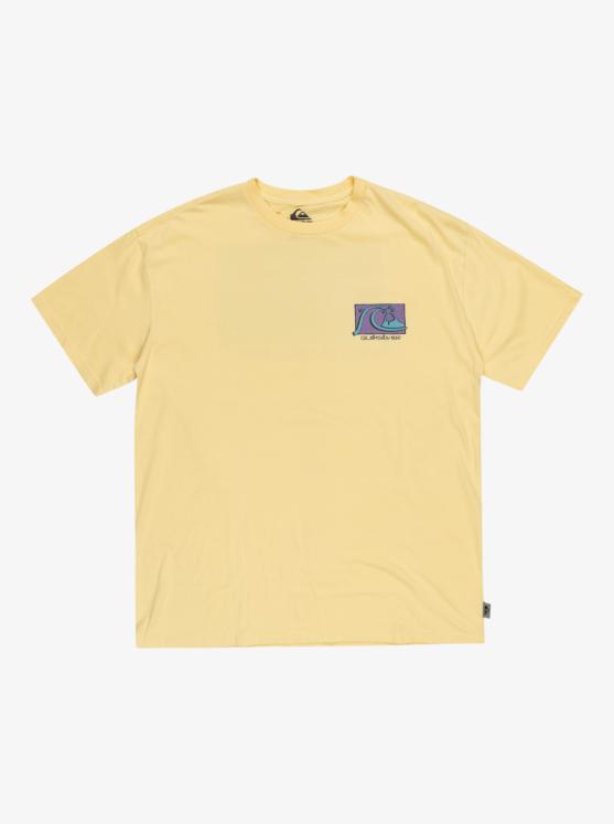 T-shirt oversize Quiksilver TAKE US BACK - Mellow Yellow