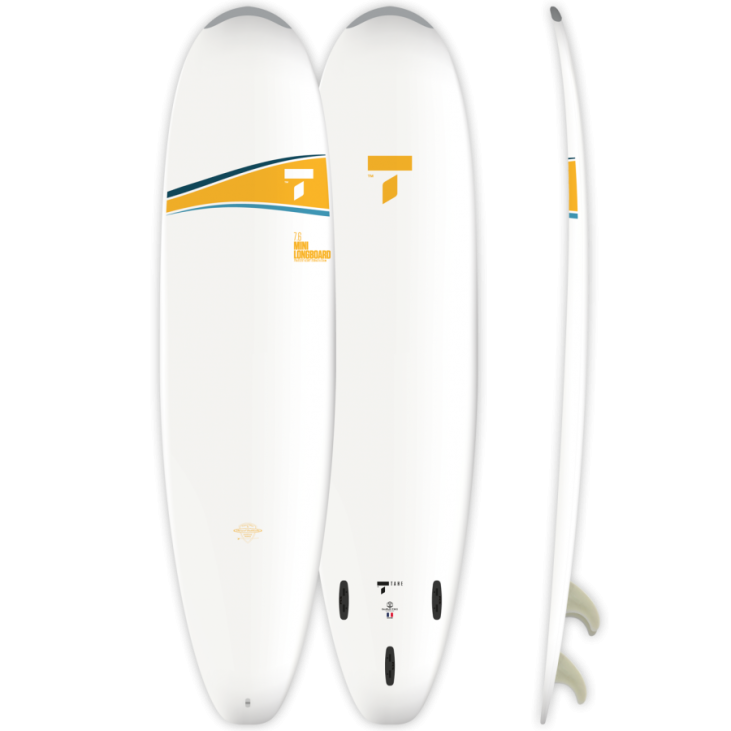 Planche De Surf Tahesport 7'6 MINI LONGBOARD