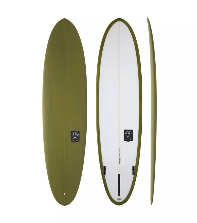 Planche De Surf MODERN Creative Army Huevo PU Khaki Tint 6'10
