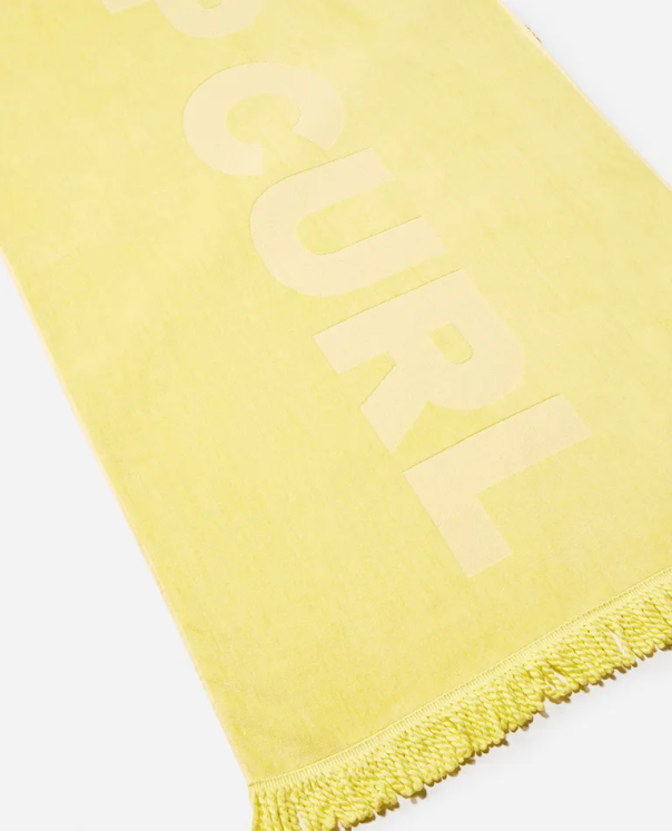 Serviette de plage Ripcurl Premium Surf - Bright Yellow