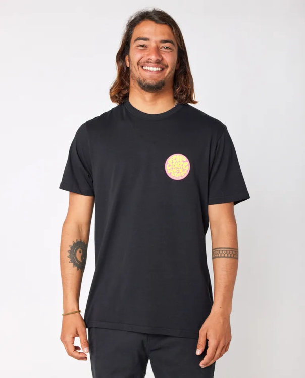T-Shirt à manches courtes Ripcurl Passage - Black