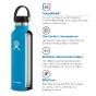 Gourde Hydro Flask 24OZ / 710ml STANDARD MOUTH Pacific