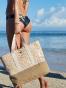 Grand tote bag de plage Roxy ON THE NEXT WAVE -  NATURAL