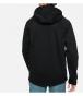 Sweat à capuche Hurley THERMA ENDURE KNIGHT PULLOVER - BLACK