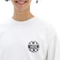T-SHIRT VANS À MANCHES LONGUES OFF THE WALL CHECK GRAPHIC - WHITE