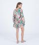 Mini robe Hurley PALMETTO SUNSET MINI DRESS - Multi
