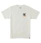T-Shirt DC Shoes Seed Planter - Lily White Enzyme Wash
