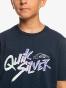 T-shirt Quiksilver Signature Move - Navy Blazer
