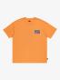 T-shirt oversize Quiksilver SPIN CYCLE - Tangerine