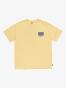 T-shirt oversize Quiksilver TAKE US BACK - Mellow Yellow