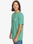 T-shirt Quiksilver TRADESMITH - Frosty Spruce