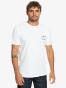 T-shirt pour Homme Quiksilver Warped Frames - White