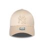 Casquette New Era 9FORTY New York Yankees Satin - Creme