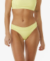 Bas de bikini Ripcurl culotte optimal Premium Surf - Bright Yellow