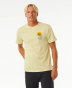 T-Shirt à manches courtes Ripcurl Keep On Trucking - Vintage Yellow