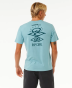 T-shirt à manches courtes Ripcurl Search Icon - Dusty Blue