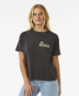 T-shirt à manches courtes Ripcurl Tiki Tropics - Washed Black