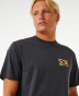 T-Shirt à manches courtes Ripcurl Traditions - Washed Black